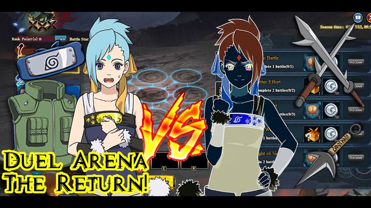 Duel Area, the Return! (or something like that...) - Naruto Online (Lara/Lisy/Ad)