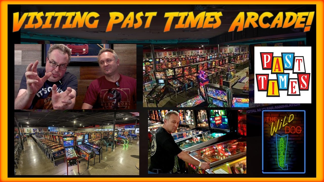 We Visit Past Times Arcade in Girard, OH ! So many pinball machines!