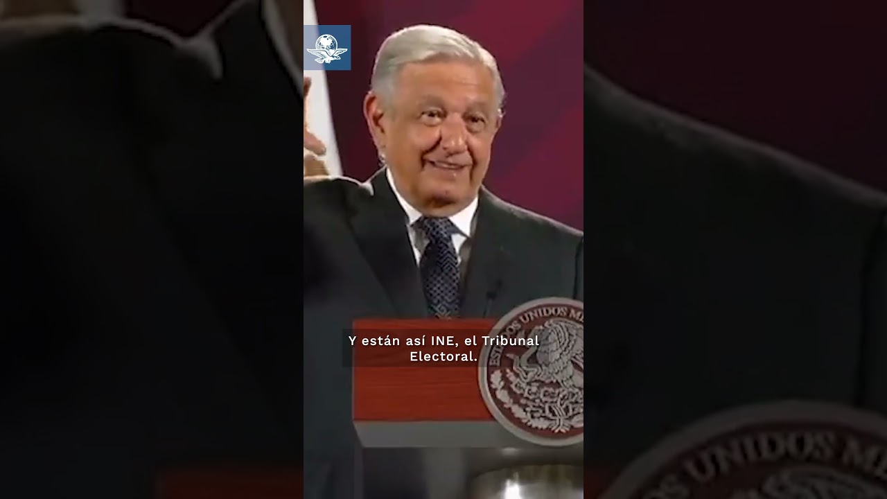 AMLO: INE y Tribunal Electoral quisieran silenciarme #Short