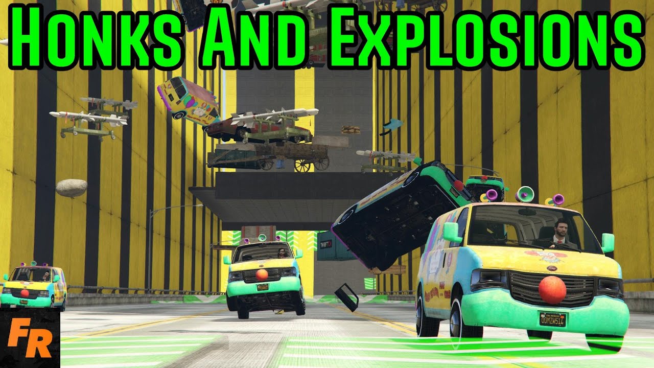 Honks And Explosions - Gta 5 Racing
