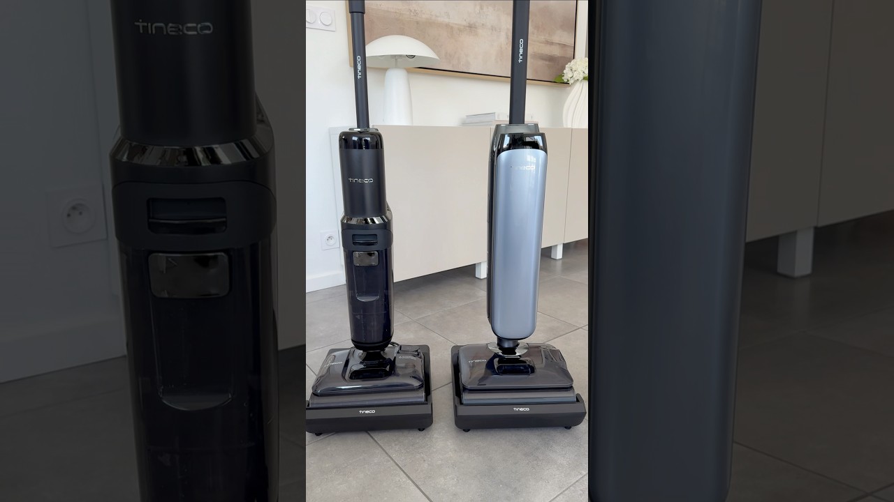 Pr&eacute;sentation des mod&egrave;les S7 Stretch et S9 Artist de chez @Tineco ✨ #floorcleaning #asmr