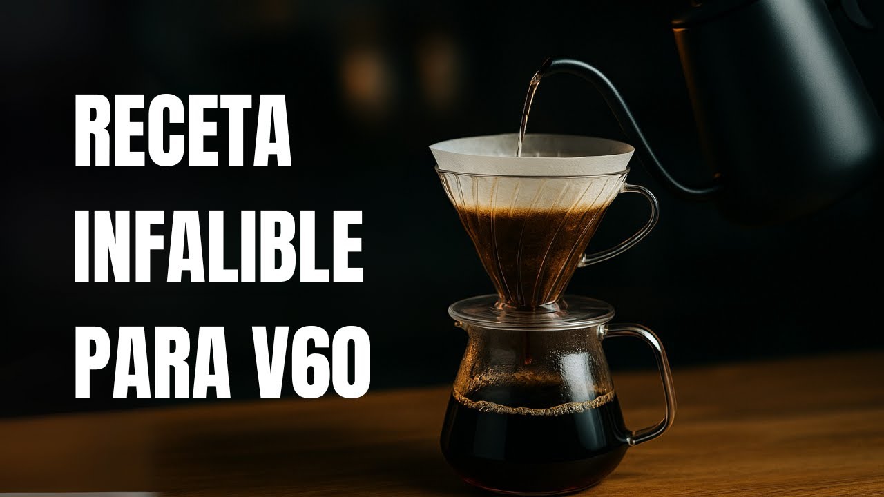 RECETA V60 FÁCIL en casa | CÓMO PREPARAR CAFÉ DE FILTRO paso a paso
