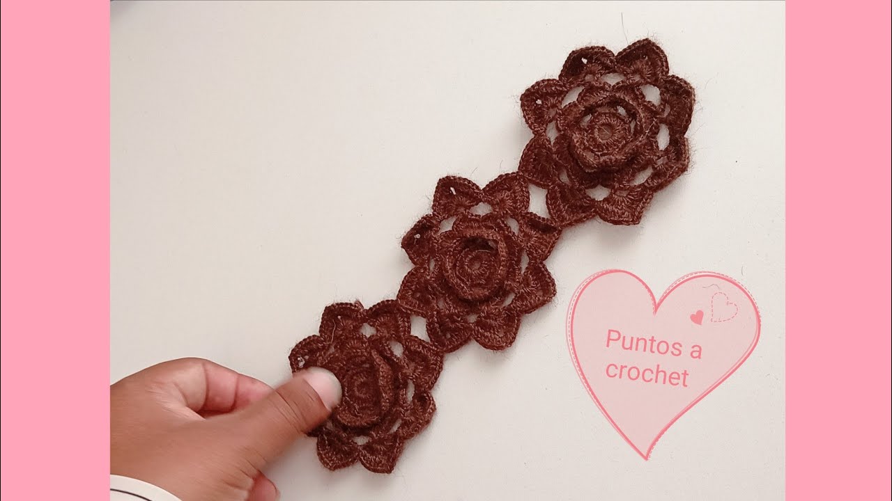 Sencillo!!!  Deberías TEJER este patron a CROCHET para principiantes #crochet 🌺🧶🤗