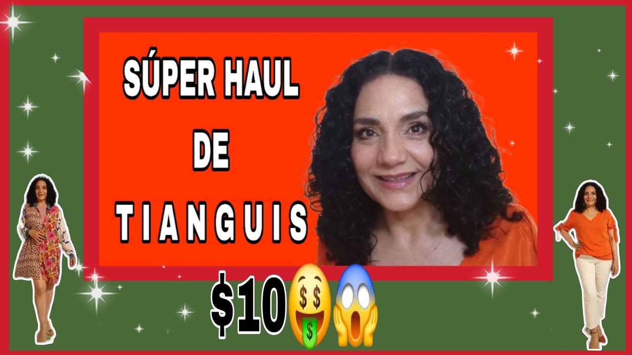 SÚPER HAUL DE TIANGUIS-PRENDAS DE $10🤑🥳😁