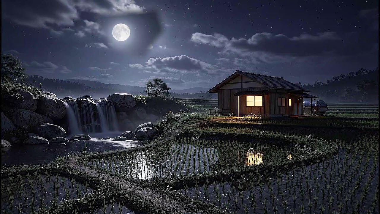 Calming Night 🌑 Healing of Stress,Anxiety and Depressive States,Relaxing ,Nighttime Sleep Time 42