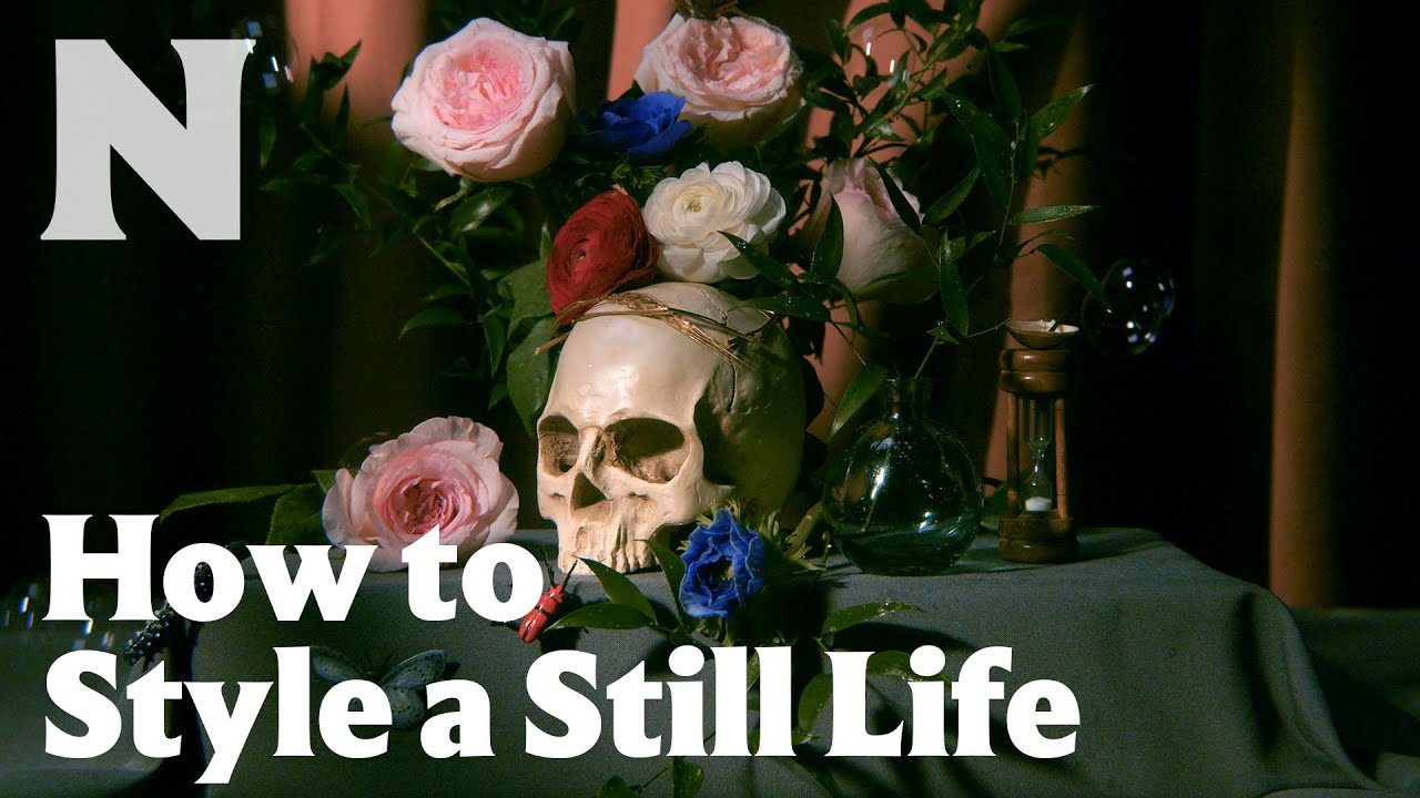 How to Style a Still Life  Painting Inspired by Jan van Kessel's “Vanitas Still Life”
