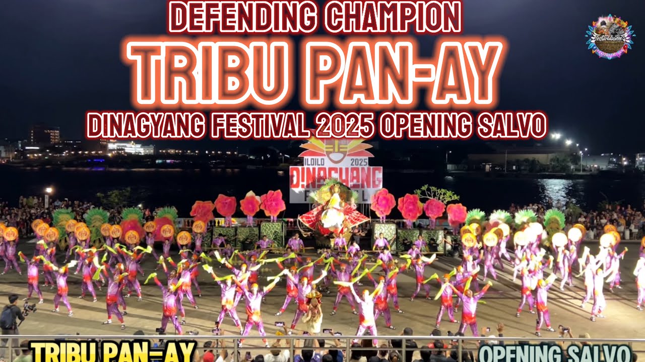 Tribu Pan-Ay Fort San Pedro National High School Dinagyang Festival 2025 Opening Salvo