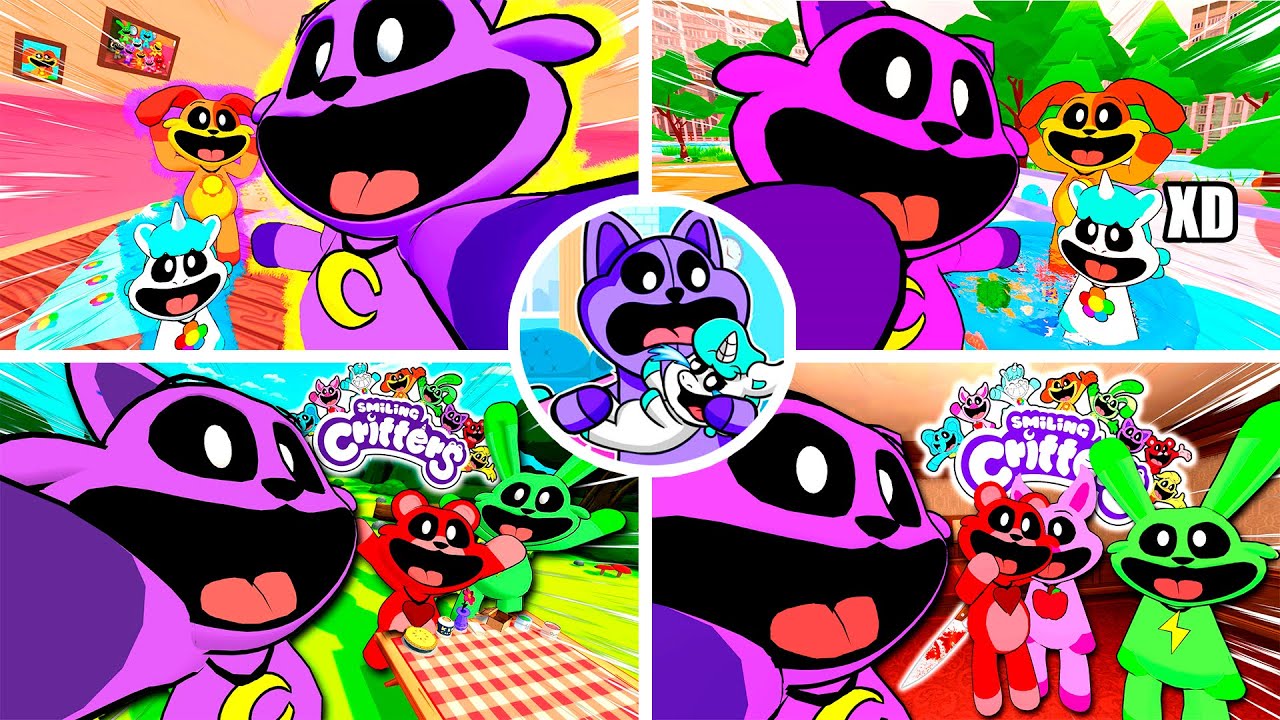 LAS AVENTURAS DE CATNAP Y LOS SMILING CRITTERS VR (episodio 1-6)