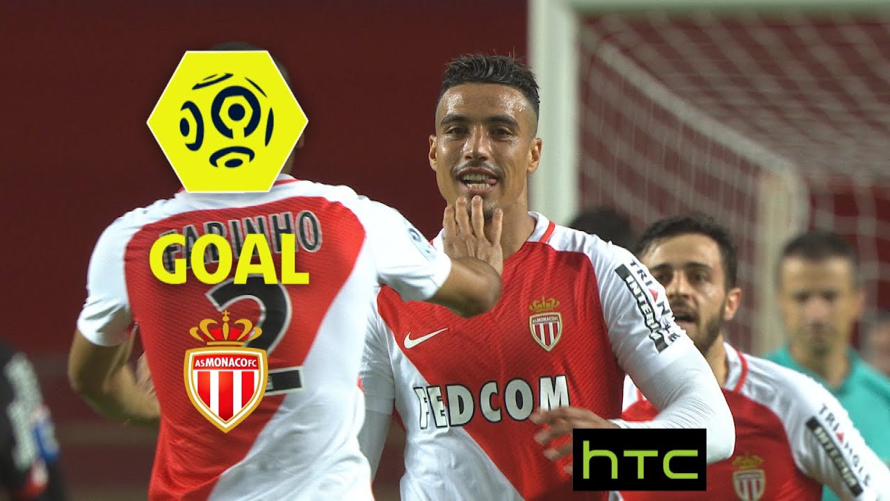 Goal Nabil DIRAR (69') / AS Monaco - Dijon FCO (2-1)/ 2016-17