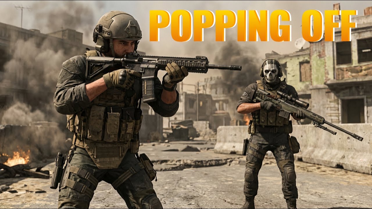 Popping Off In Warzone