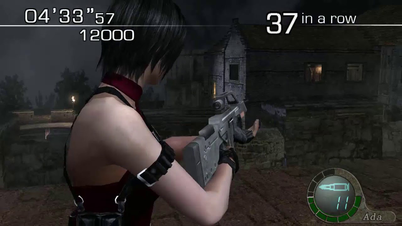 رزدنت ايفل 4 Resident Evil طور المرتزقة the mercenaries إيدا Ada Wong القلعة 5 نجوم #6