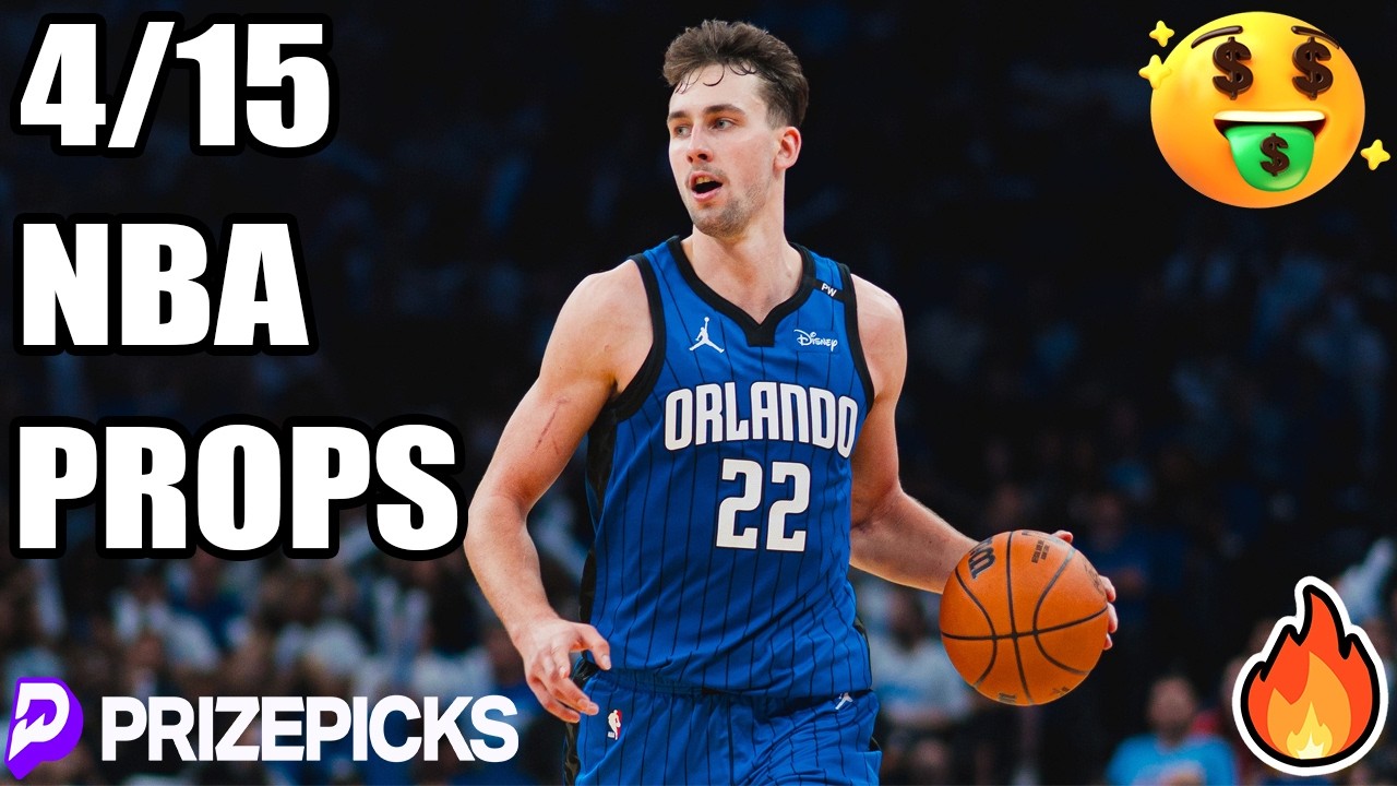 MY 2 BEST NBA PLAYER PROPS PICKS FOR TODAY | WEDNESDAY 4/15/26 | PRIZEPICKS | NBA PLAY-IN TOURNAMENT
