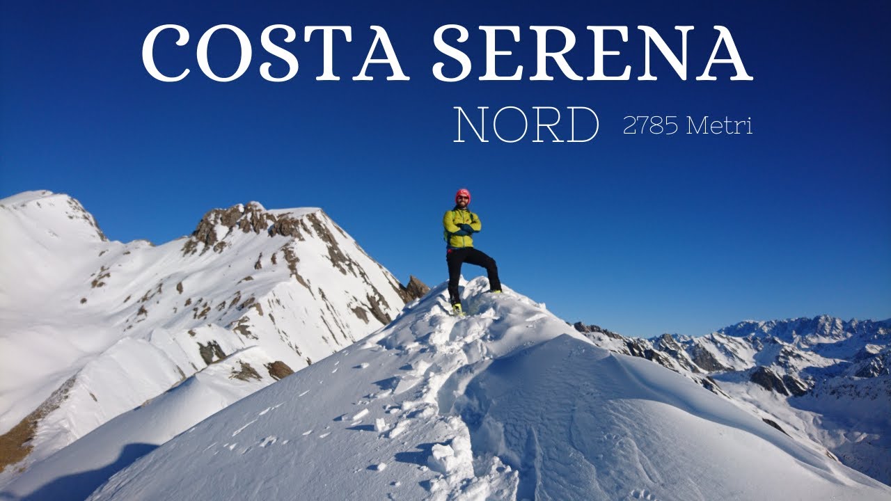 Costa Serena Nord - 2785 mt - Scialpinismo - Salita da Crévacol (AO) 4K
