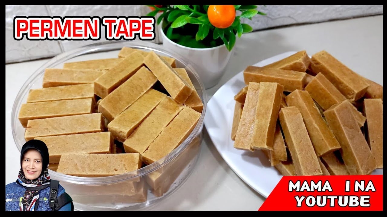 isi TOPLES LEBARAN dengan permen tape enak poll. tapi jangan Beli ya, bikin sendiri aja. saya ajarin