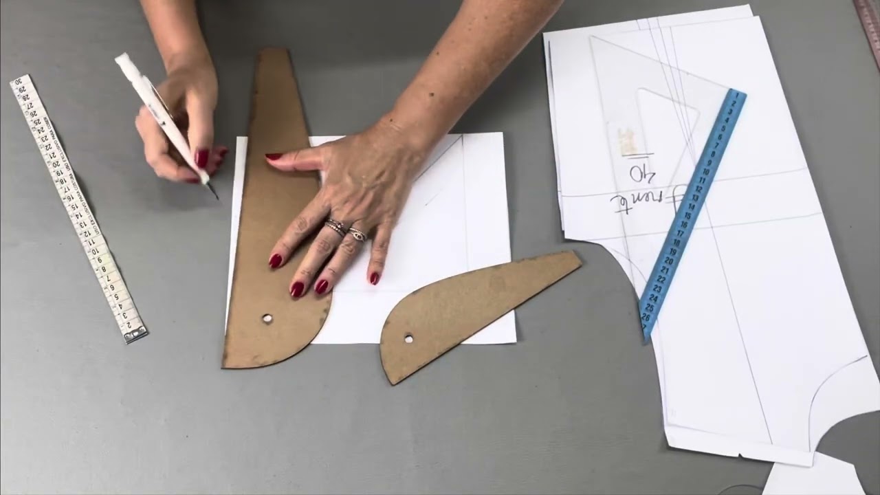 TUTORIAL 01 | Blusa feminina tamanho 40 - Manga