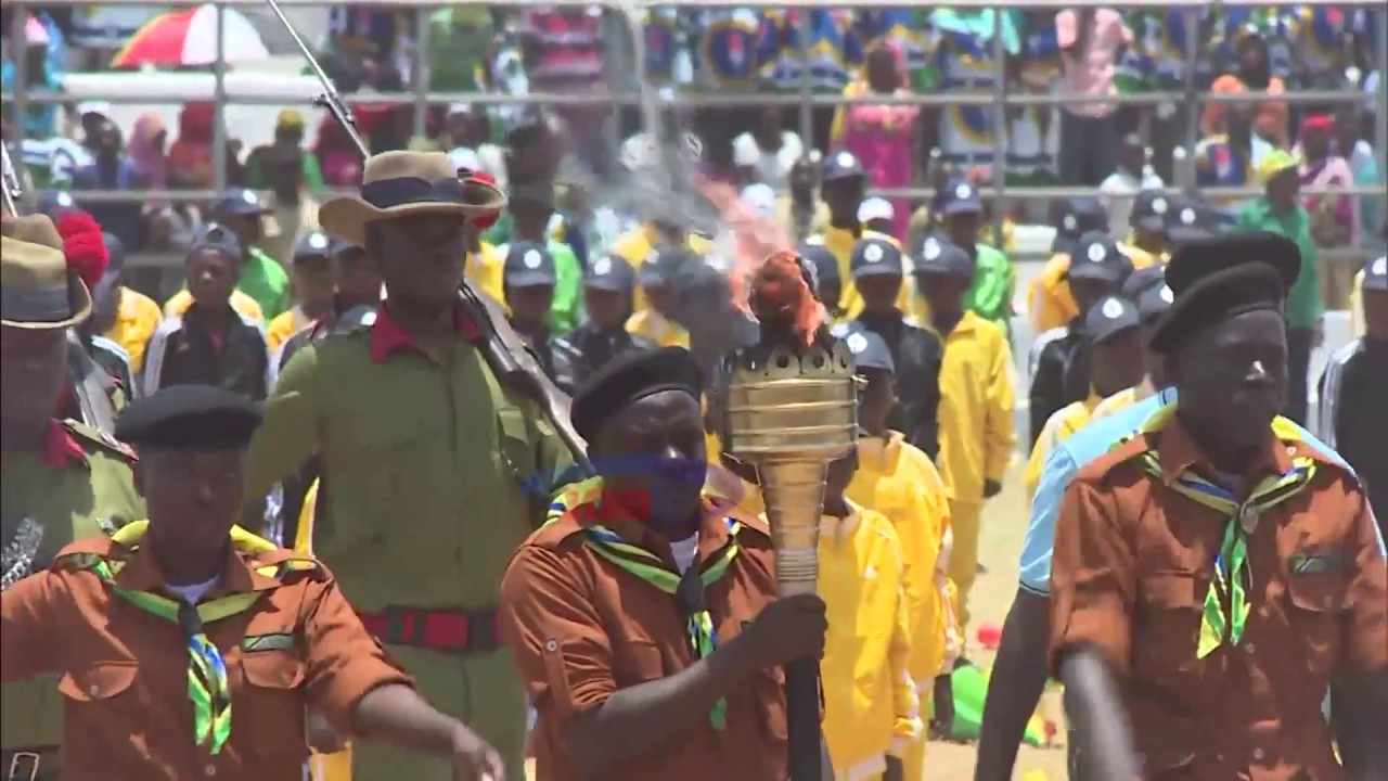 Tazama jinsi mwenge ulivyoingia katika uwanja wa Mkwakwani jijini Tanga
