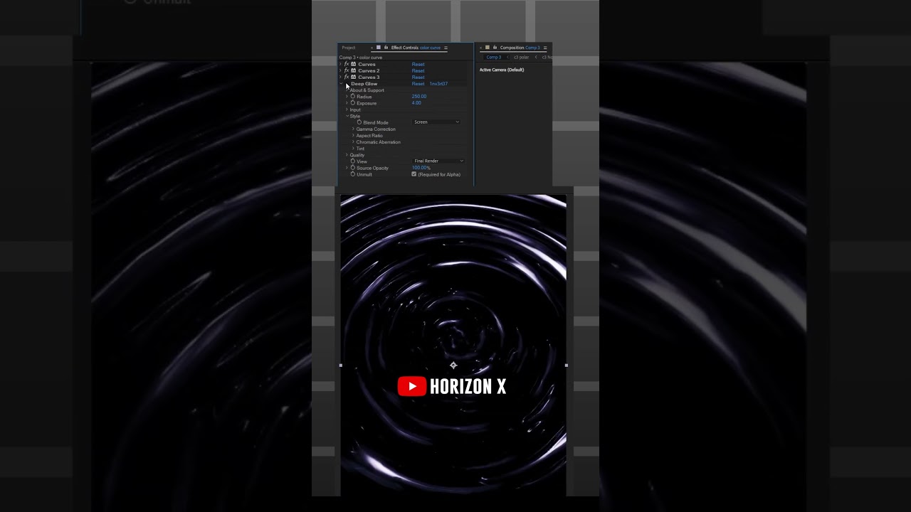 Create Water Flow In After Effects