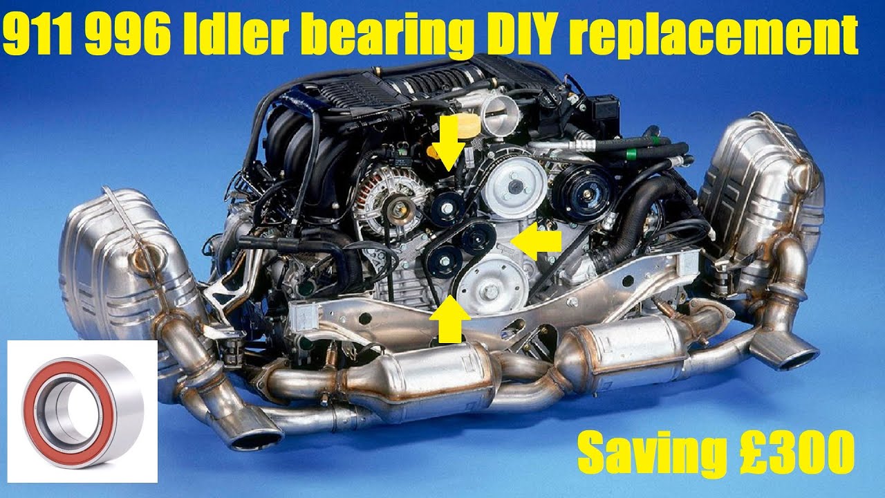 Porsche 911 996 idler bearing replacement