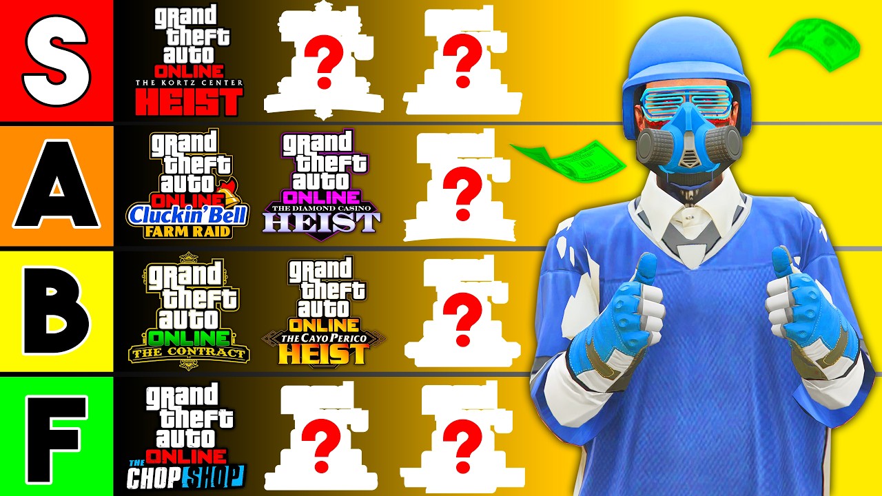 RANKING EVERY HEIST From WORST To BEST in GTA Online (GTA5 Best Heists 2026)