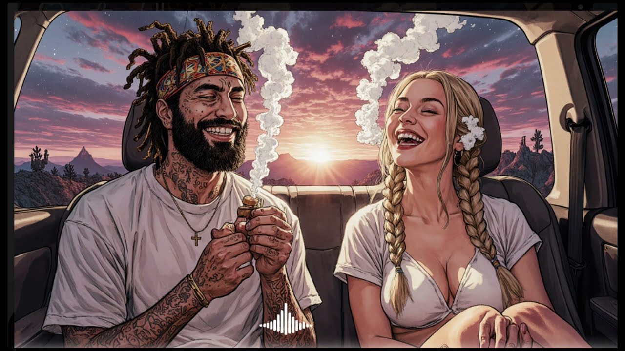 Late Night Chill Rap Playlist | 1010 Vibe Music-Bluesy Stoner Mood