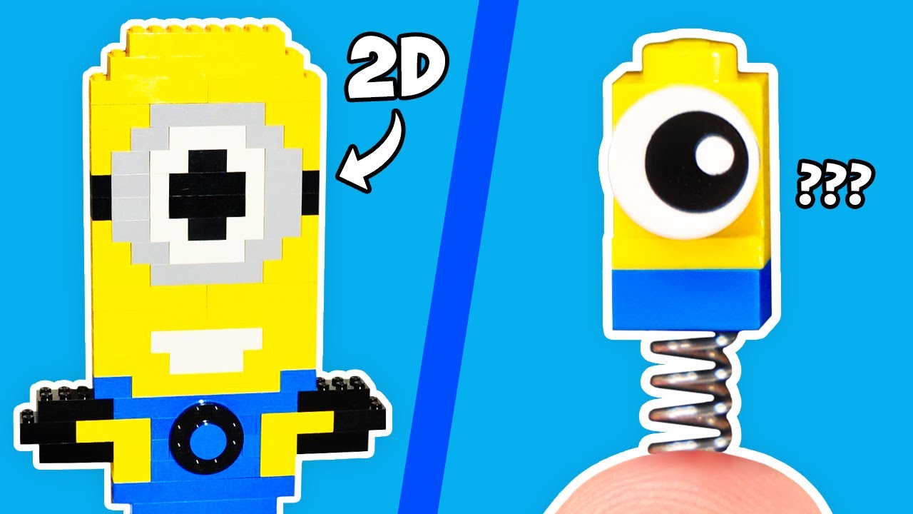 15 EXTREMELY Satisfying LEGO Minions
