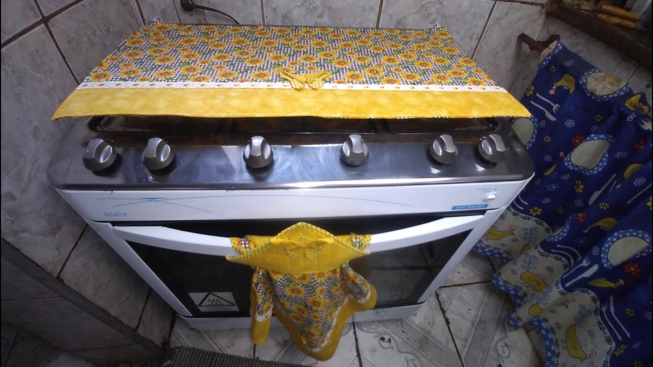 Protetor para tampa do Fogão  em Tecido