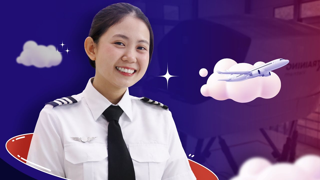 Nữ phi công trẻ Mạch Khanh và câu chuyện của 'nghề bay'