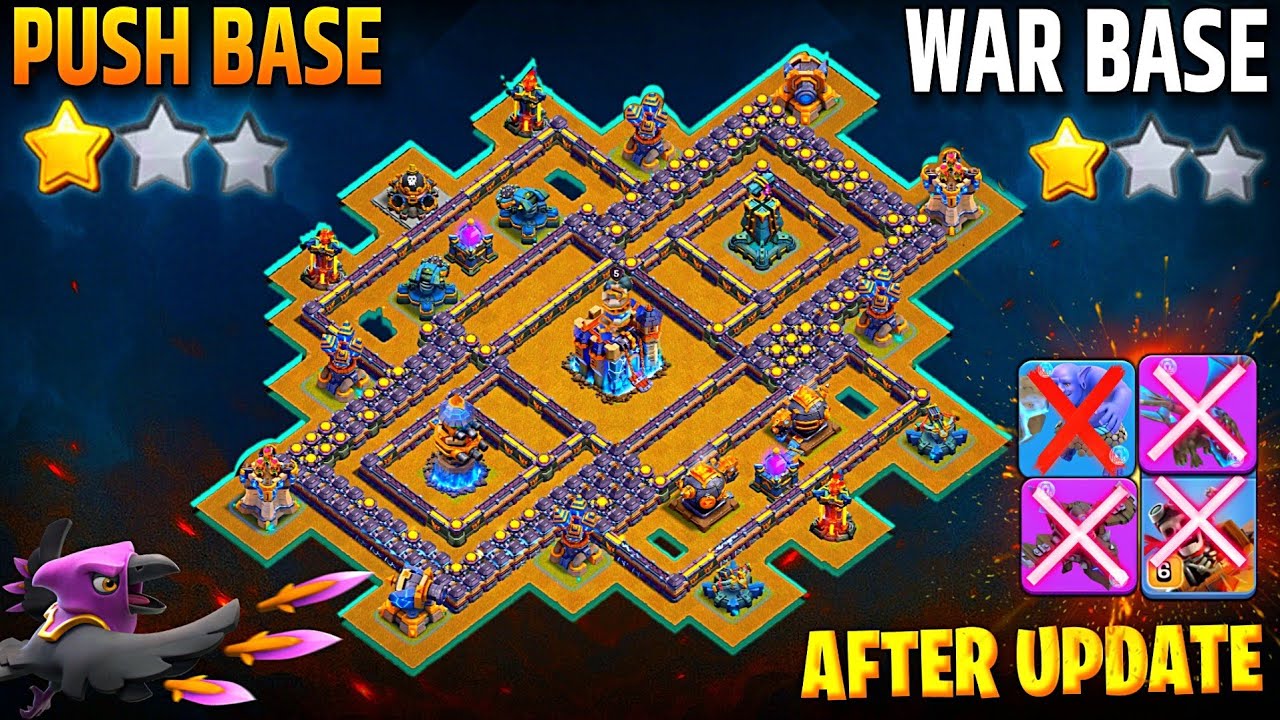 ( TOP 13 )  NEW TH18  TOXIC * + WAR BASE LINK | BEST ΤΗ18 ΑΝΤΙ 2 STAR BASE IN CLASH OF CLANS