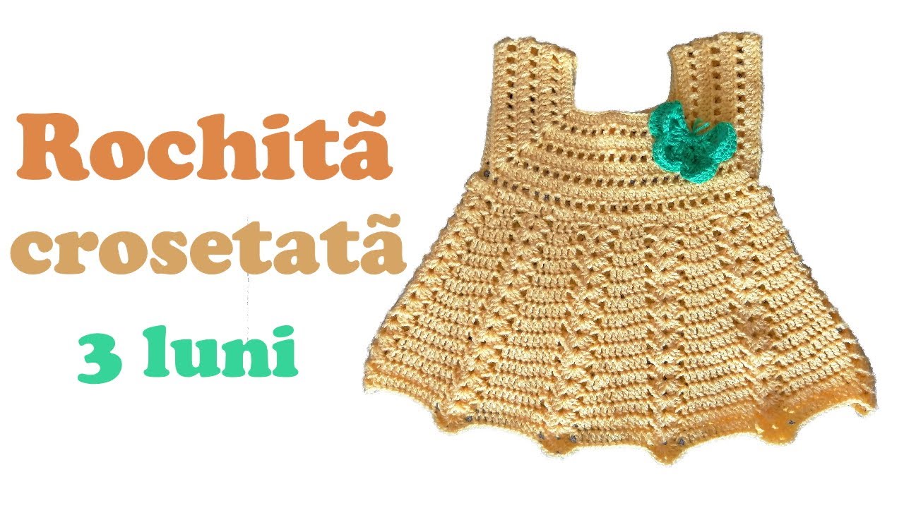 Rochita crosetata - varsta 3 luni