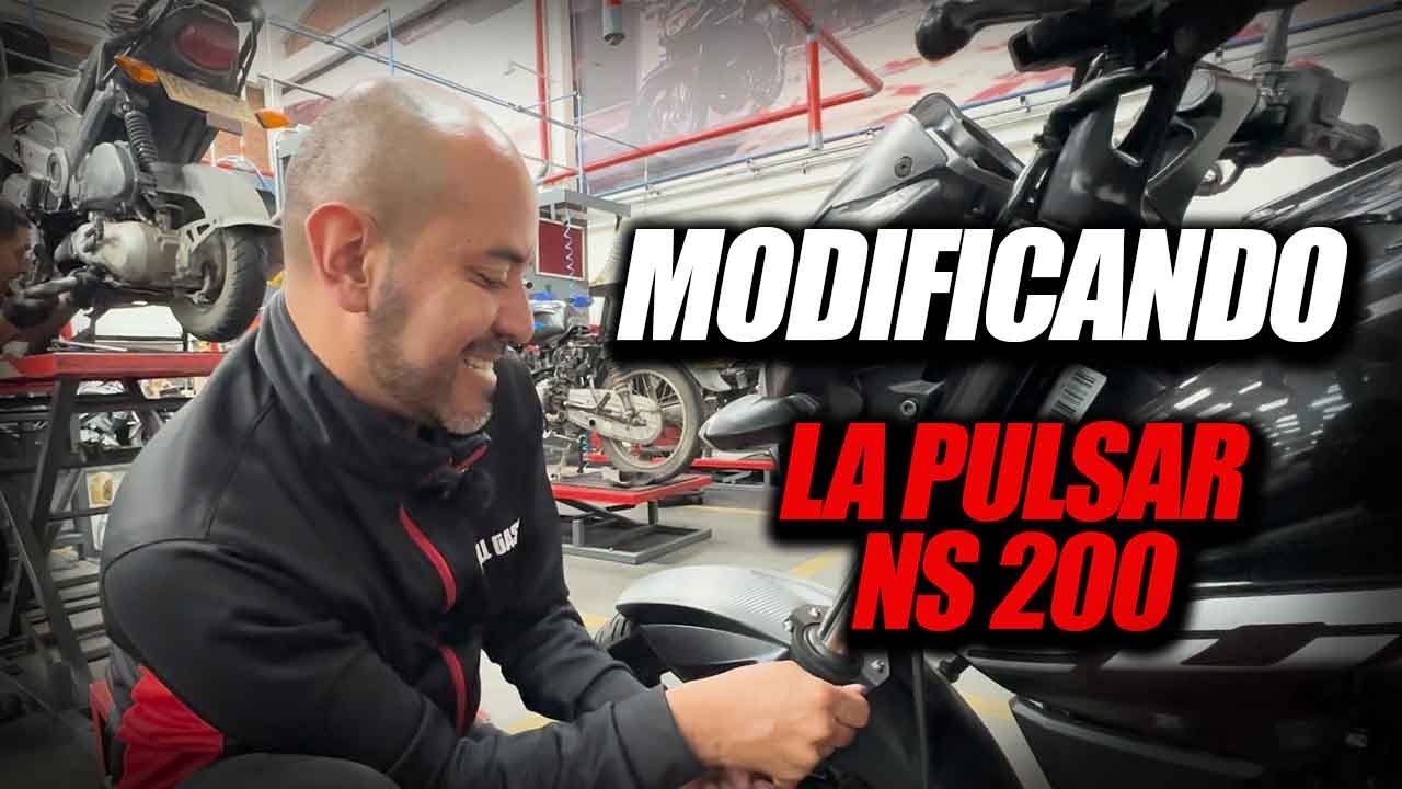 ❌Modificando MI PULSAR NS 200🔥 Fullgass