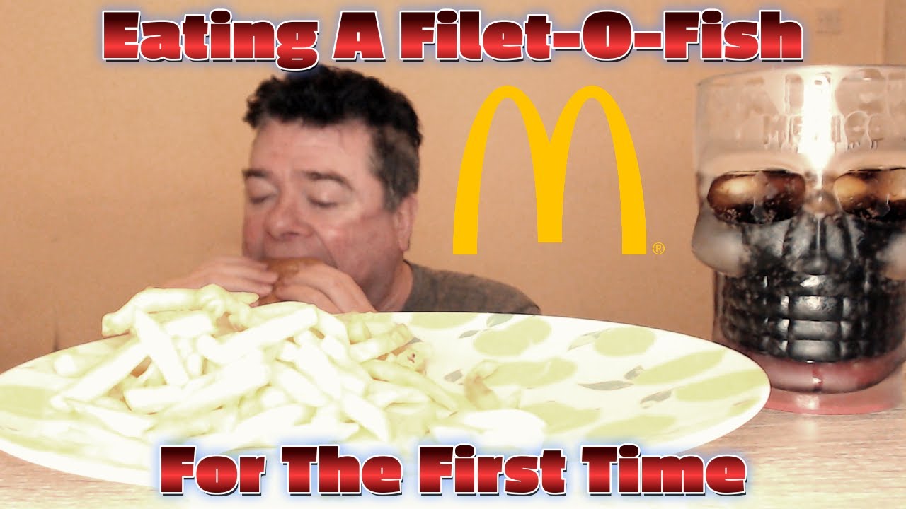 ASMR - Eating A McDonald's Filet-O-Fish For The First Time