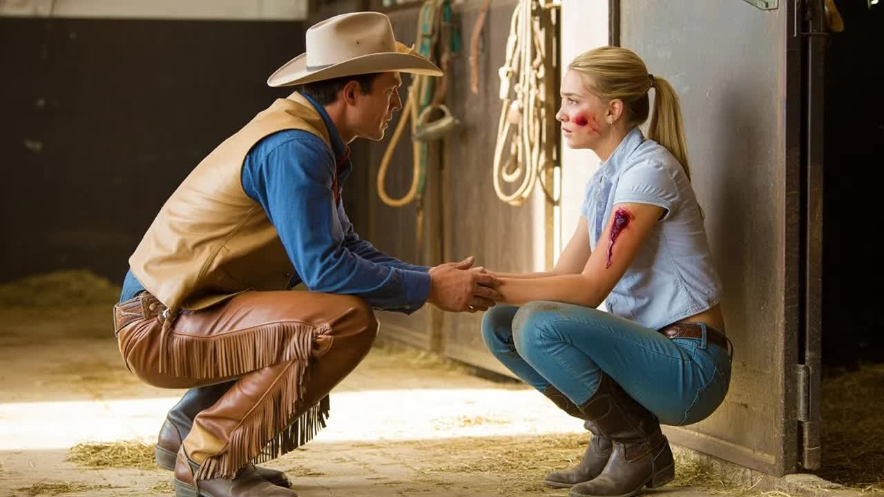 Un Allevatore Cerca un Cavallo da Comprare… Ma Trova una Donna Picchiata e Legata al Muro