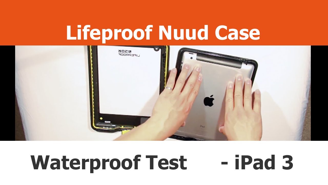 Lifeproof Nuud Case Test w/ a REAL iPad - Unboxing, Installation and Testing