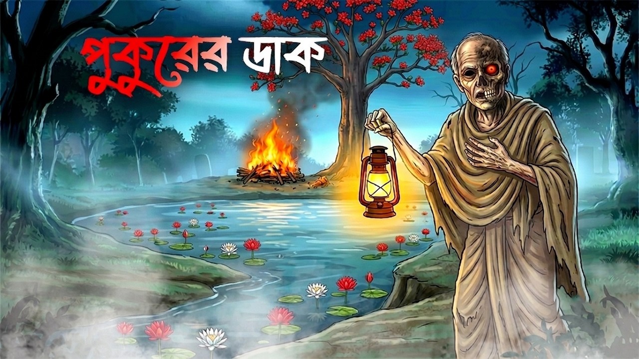 পুকুরডাক | Bhuter cartoon | Bengali horror cartoon | Vuter golpo | Vuter cartoon | Bhoutik golpo