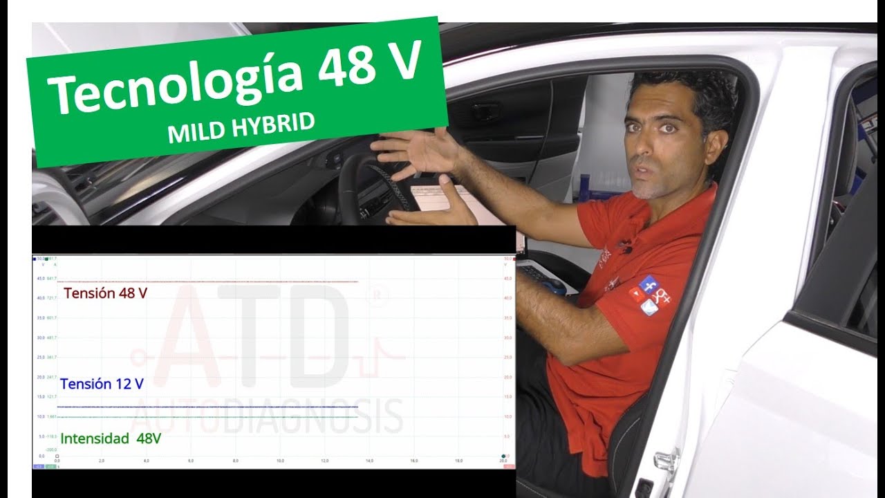 Tecnolog&iacute;a de 48V en h&iacute;brido suave (Mild Hybrid).