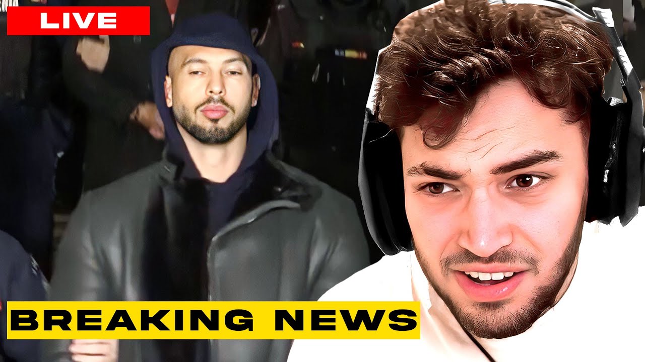 Adin Ross Speaks on Andrew Tate Being Arrested