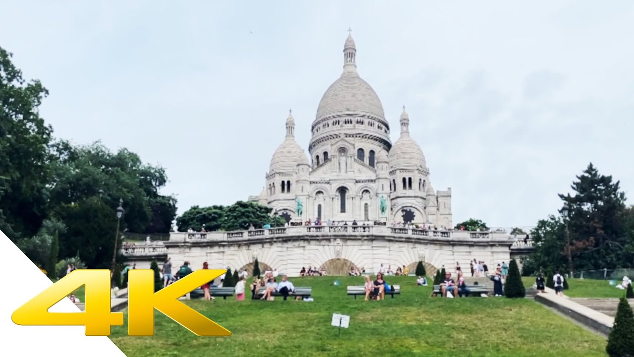 Basilika Sacr&eacute;-C&oelig;ur 4k - Montmartre Paris