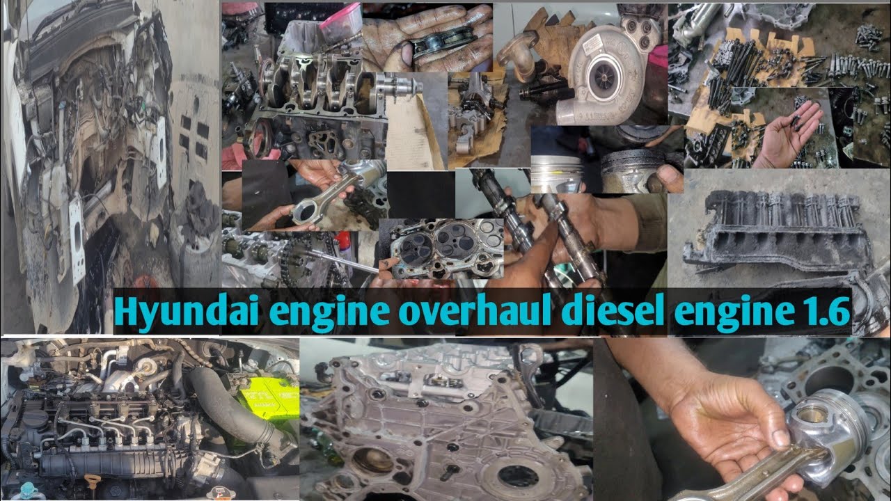 Hyundai creta Verna engine overhaul (engineblock) #modify #mechanic #video