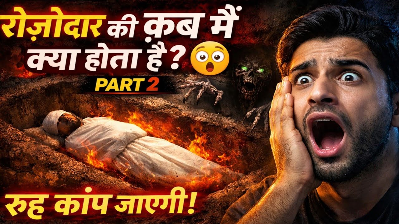 रोज़ेदार की क़ब्र में क्या होता है? 😱 | Part 2 | रूह कांप जाएगी