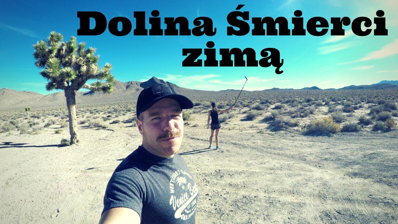 Dolina śmierci zimą oraz motel ze śniadaniem w Arizonie - dzień 0