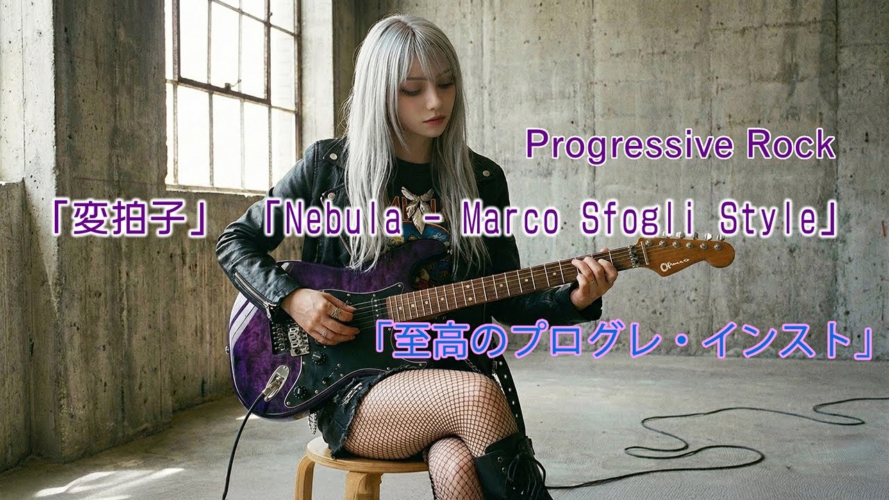 【変拍子】Marco Sfogli Style・ギターインスト Prog Rock | Epic Guitar Instrumental (Odd Time)