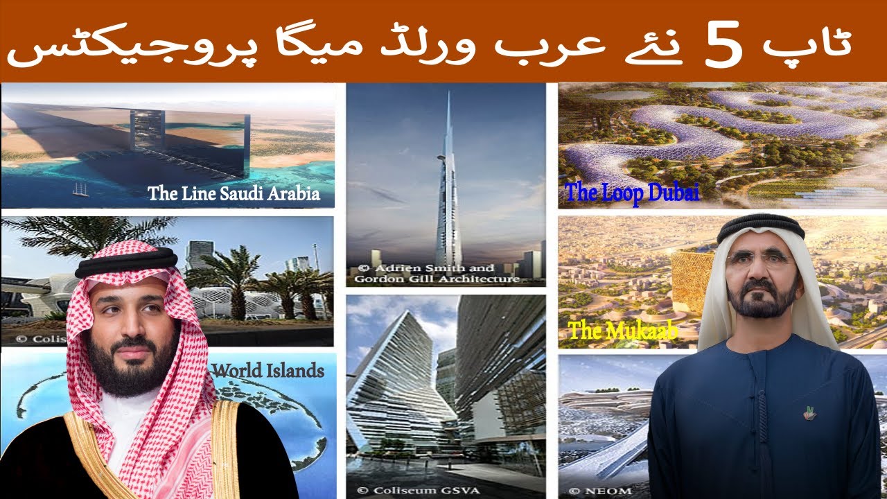 Top 5 New Arab World Mega Projects that was never build before