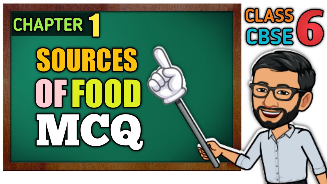 CBSE Class 6 Science | Chapter 1 | Sources of Food | MCQ