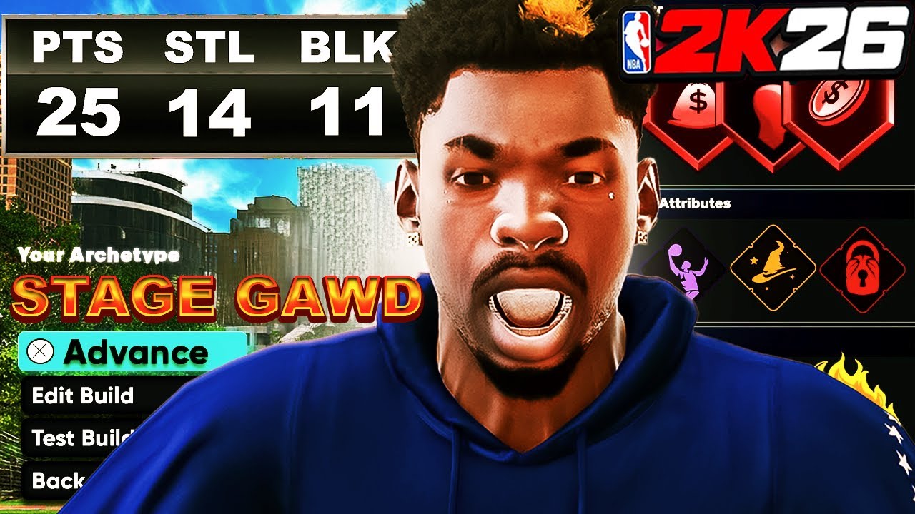 🚨THE BEST 6'10 POINT CENTER ON NBA 2K26 🚨 REACTIONS🚨GAMING 🚀!Sub !Prime!🚨