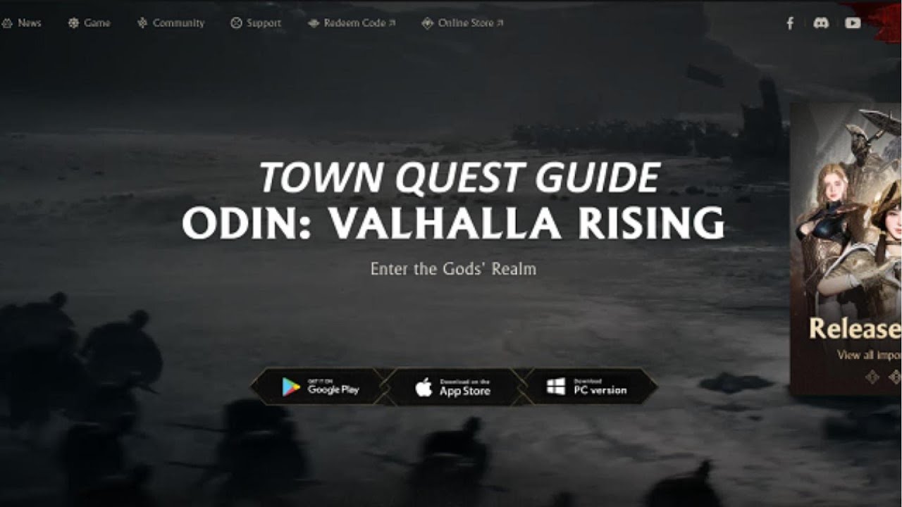 Odin Valhalla Rising Town Quest Beginner Guide