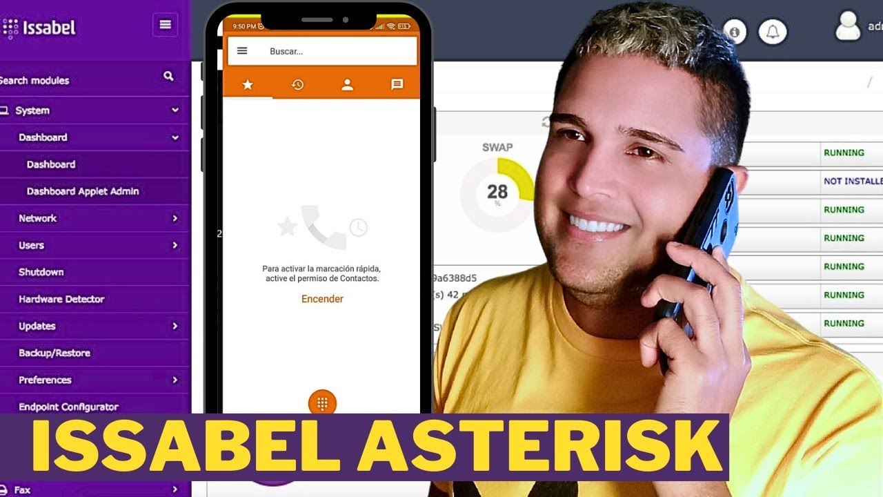Instalar y Configurar ISSABEL PBX (ASTERISK) Desde Cero