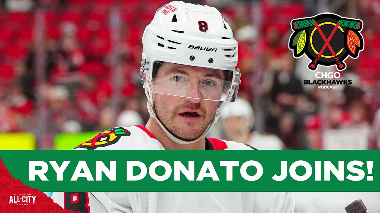 Ryan Donato Joins to Talk Contract Extension & Future with the Blackhawks! | CHGO Blackhawks Podcast
