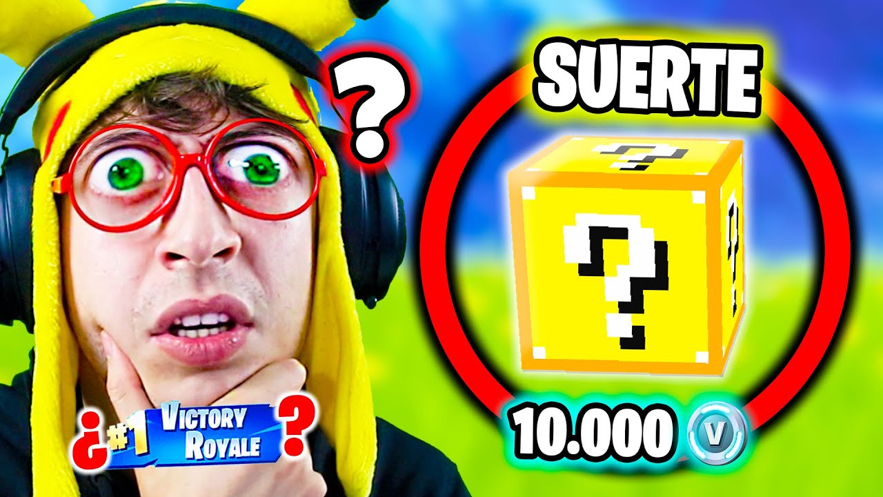 CAJA **SECRETA** TROLL en Fortnite!! (LUCKY BLOCKS Color Rojo vs Color Azul) #2