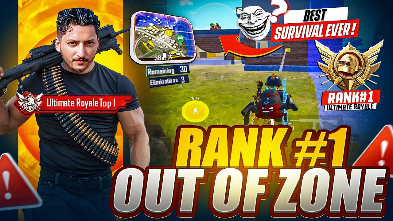 Ultimate Royale❤️Success Is When You Find People Copying U | Intense Survival Lobbies | Pubg Mobile