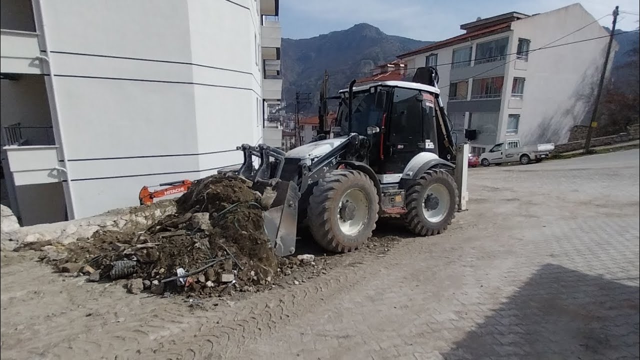 HİDROMEK beko loder moloz temizleme part2 #jcb #keşfet #cat #jcb #liebherr #komatsu #inşaat #keşfet